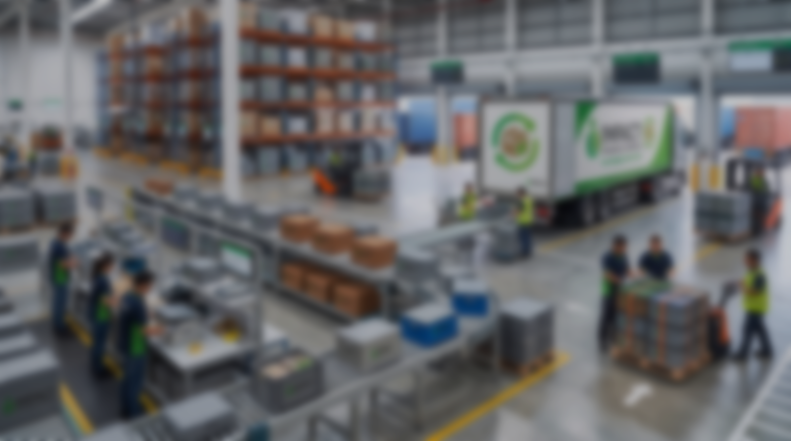 Industrial packaging and logistics operation
